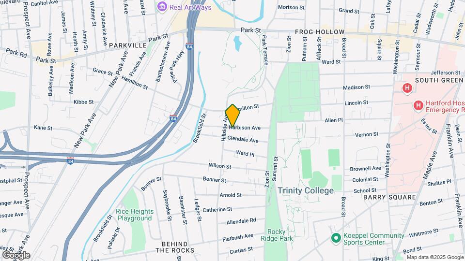 67-69 Harbison Ave-Unit -2nd Floor Map and Location Details