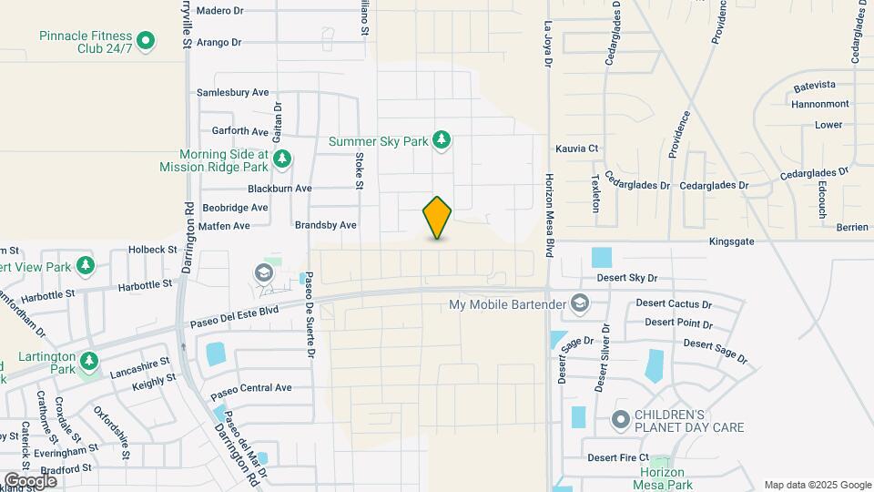 13865 Lorenz Ave Map and Location Details
