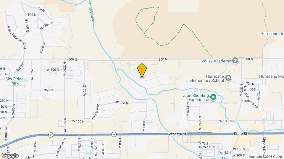 1502 W 460 N Map and Location Details