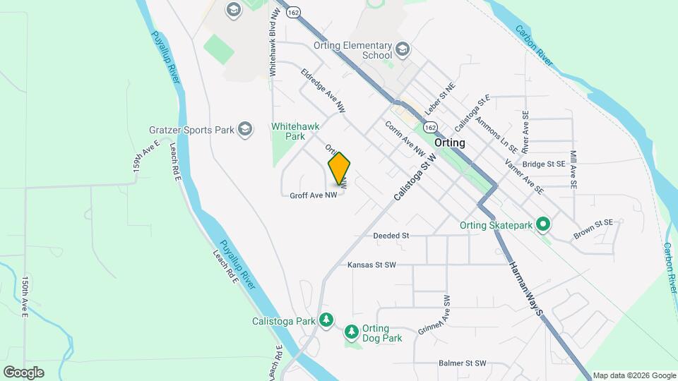 205 Orting Ave NW Mapa y Detalles de la Ubicación