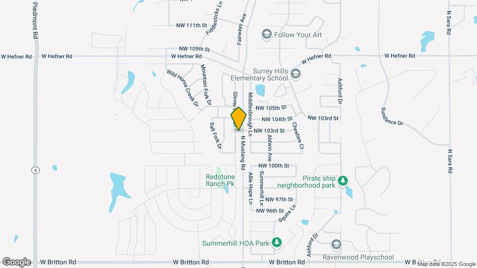 10312 Glover River Dr Map and Location Details