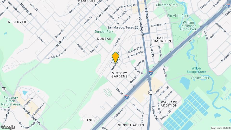 701 Alabama St Map and Location Details