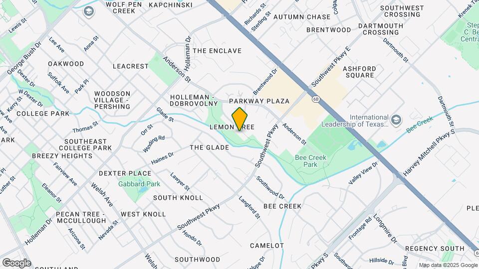 1606 Lemon Tree Ln Map and Location Details