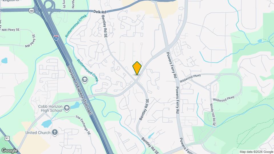 2766 Terrell Trace Dr SE Map and Location Details