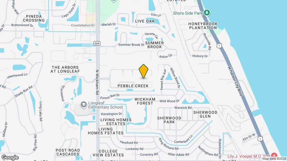 3022 Pebble Creek St Map and Location Details