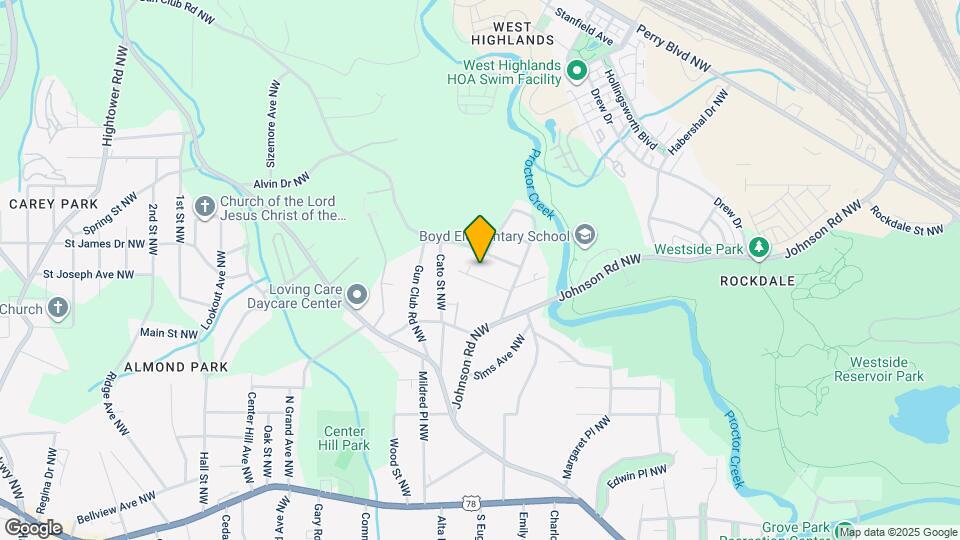 2027 Lois Pl NW Map and Location Details