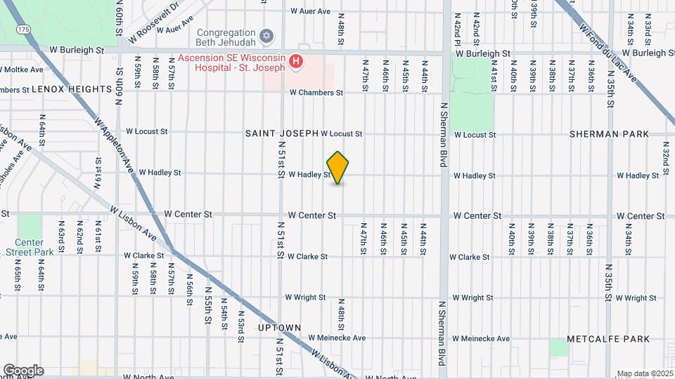2753 N 48th St Map and Location Details