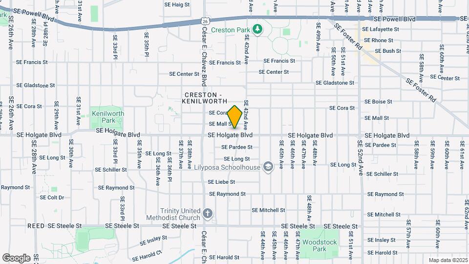 4071-4075-4075 SE Holgate Blvd Map and Location Details