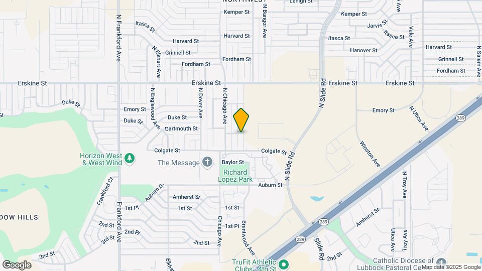 312 N Brentwood Ave Map and Location Details