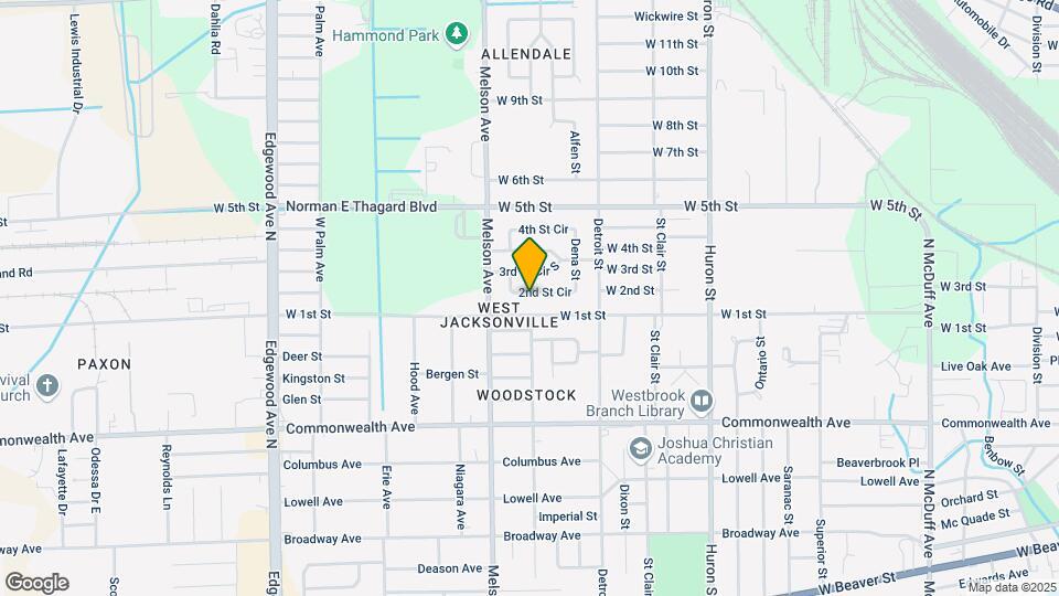 3116 2nd St Cir Map and Location Details