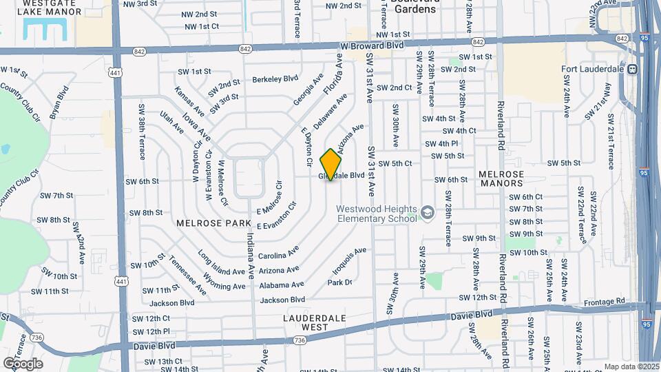 610 Carolina Ave Map and Location Details