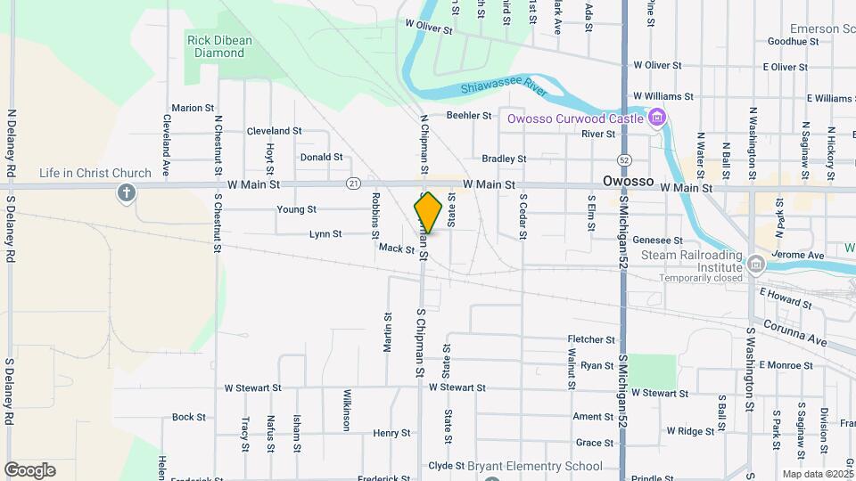 309 S Chipman St Map and Location Details