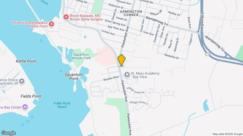 Parkway Apartments Map and Location Details