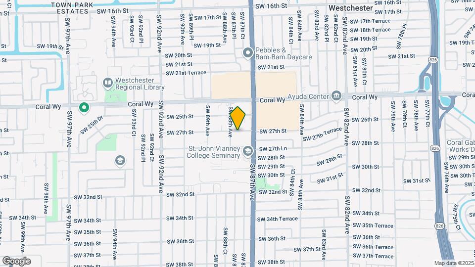 8772 SW 27th St-Unit -8772 Mapa y Detalles de la Ubicación
