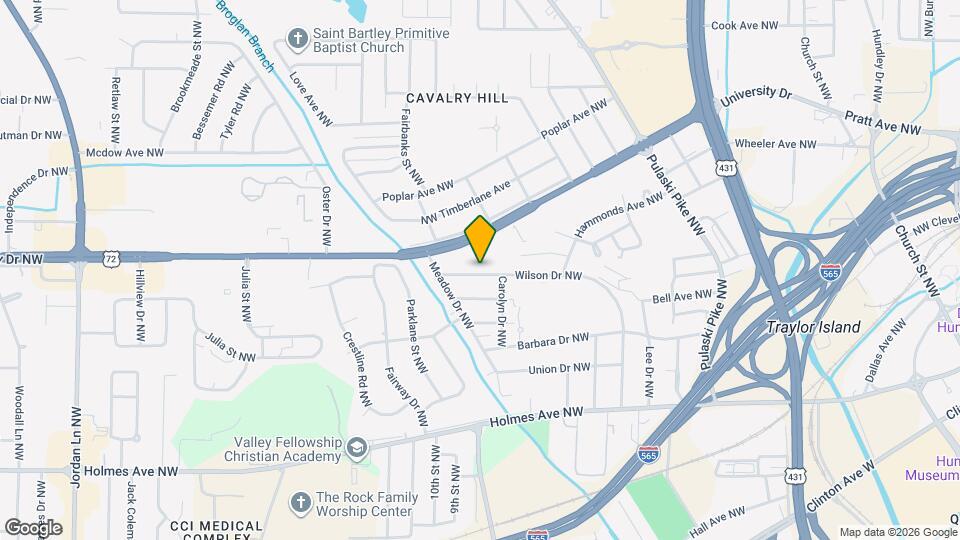 2910 Wilson Dr NW Map and Location Details