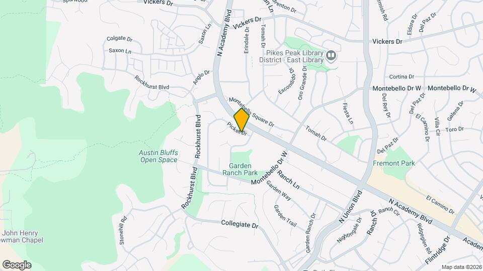 5383 Picket Dr Map and Location Details