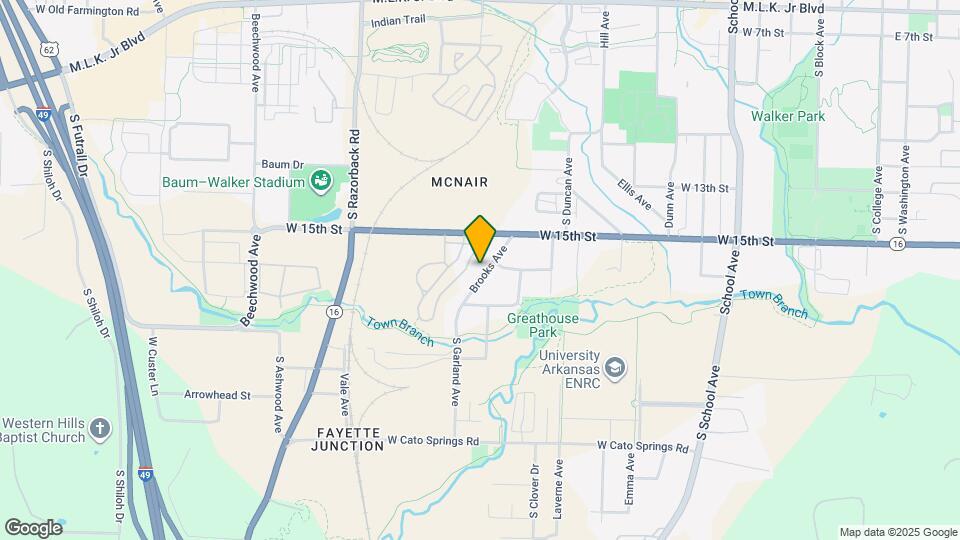 Brooks Avenue Luxury Townhomes Map and Location Details