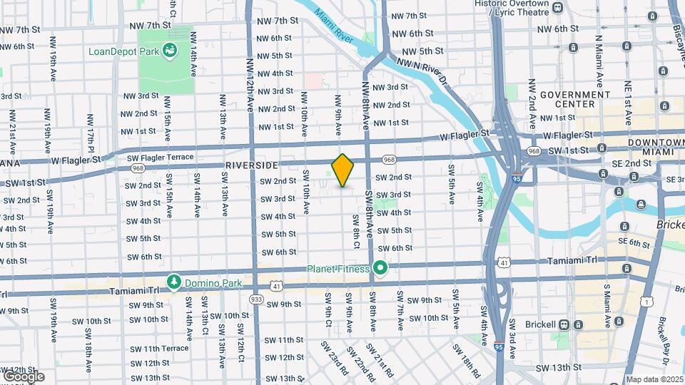 879 SW 3rd St Map and Location Details