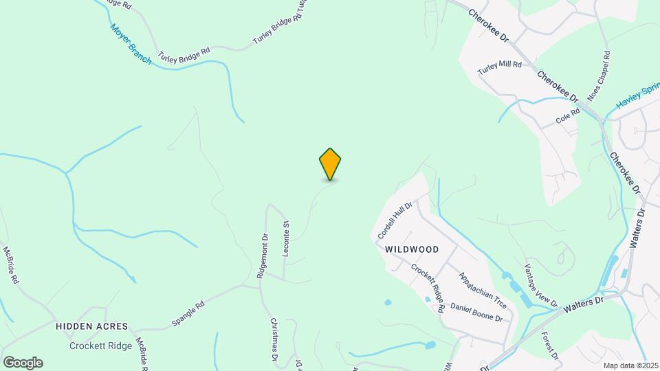 1250 Bonneville Dr Map and Location Details