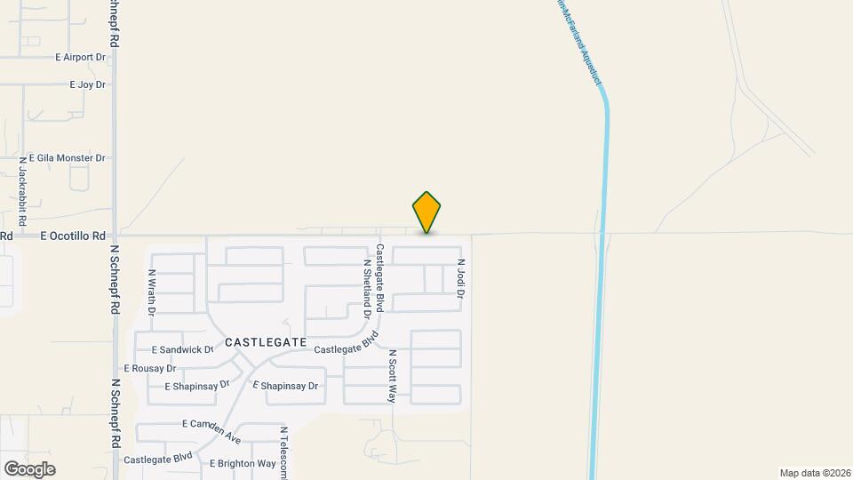 4836 E Meadow Lark Way Mapa y Detalles de la Ubicación