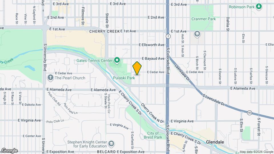 225 S Monroe St Map and Location Details