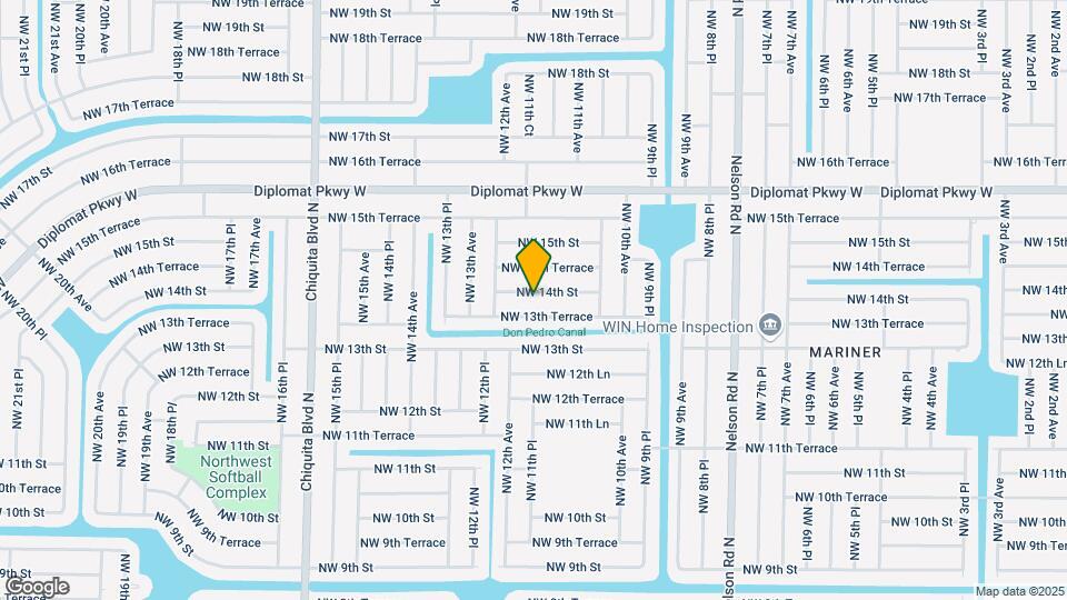 1126 NW 14th St Map and Location Details
