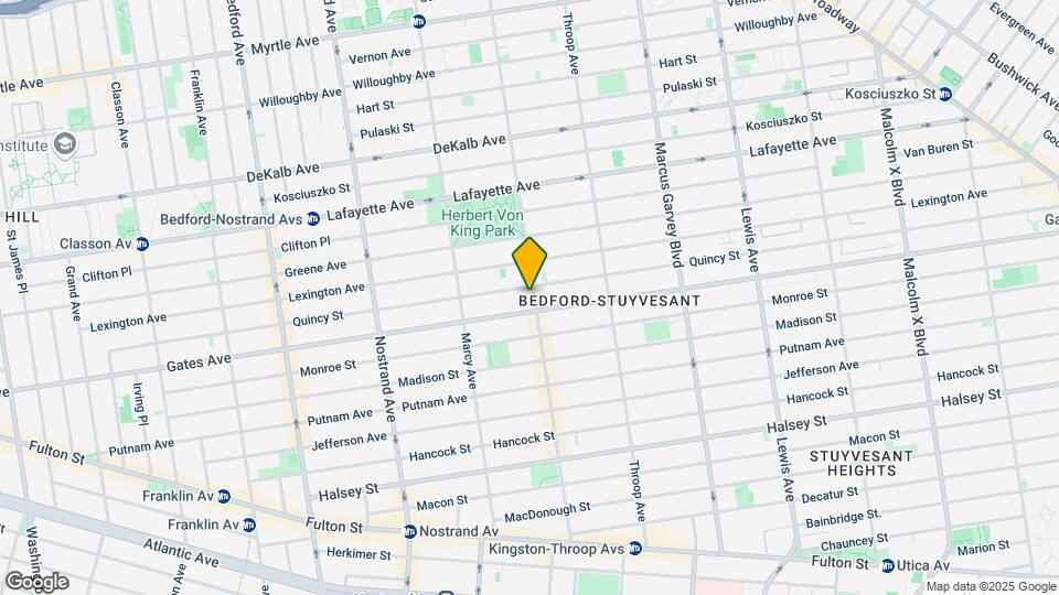 310 Tompkins Ave Map and Location Details