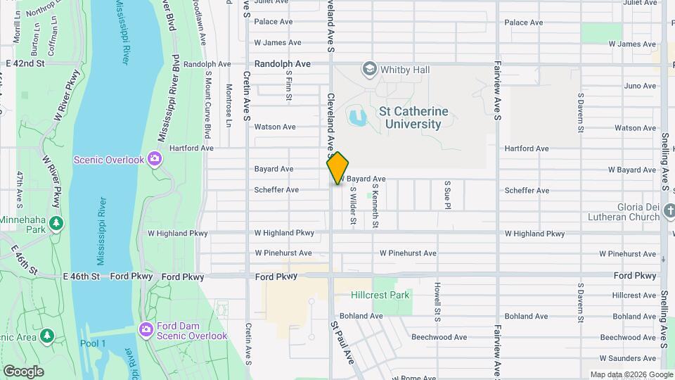 660 Cleveland Ave S, Unit 1 Mapa y Detalles de la Ubicación
