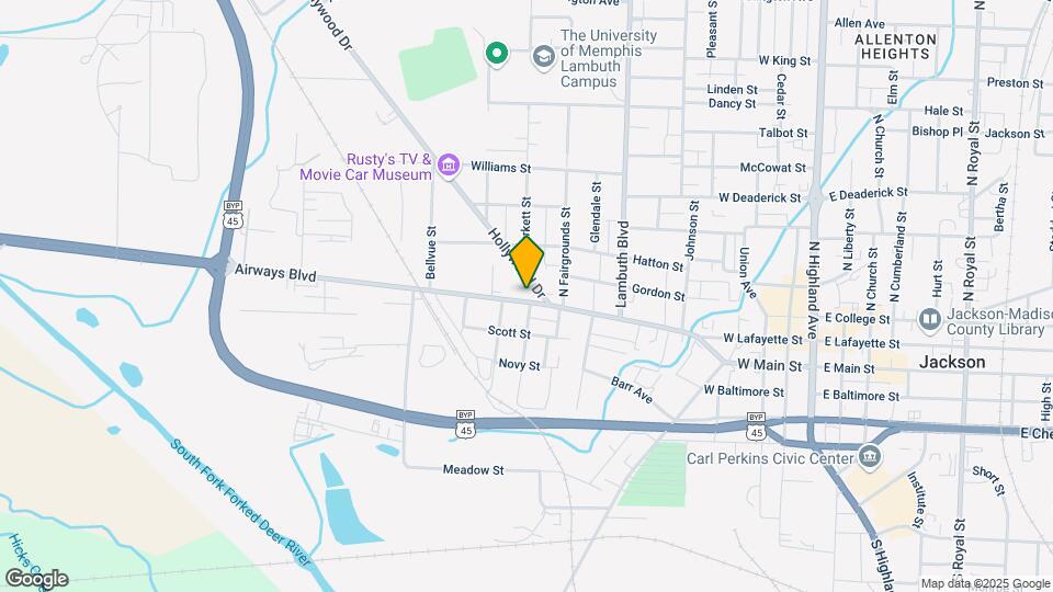 261 Airways Blvd Map and Location Details