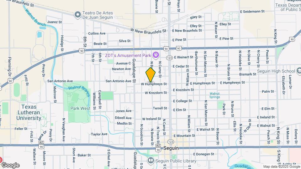 826 N Bowie St Map and Location Details