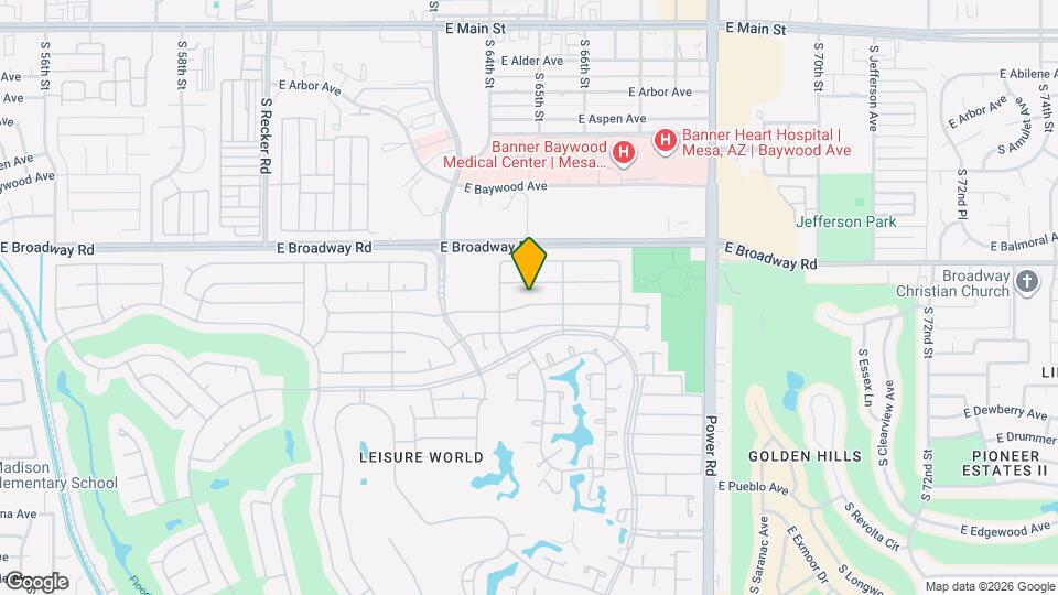 982 Leisure World Map and Location Details