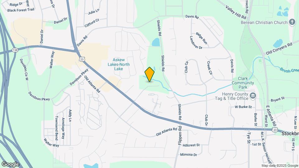 165 Brush Creek Ct Map and Location Details