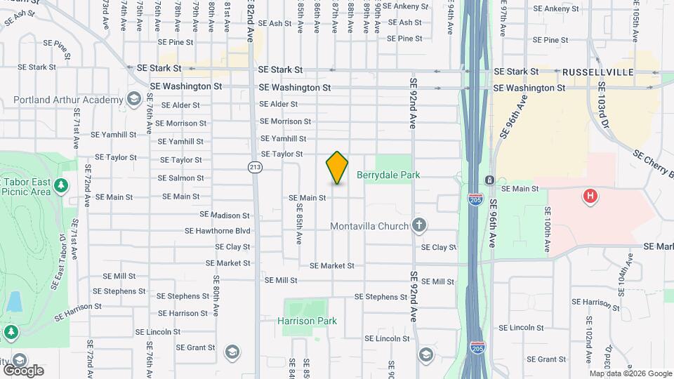 1214 SE 87th Ave Map and Location Details