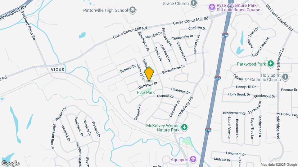 12029 Glengrove Dr Map and Location Details