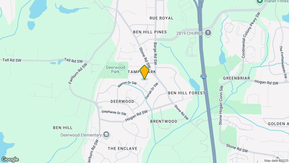 2789 Narron Ct SW Map and Location Details