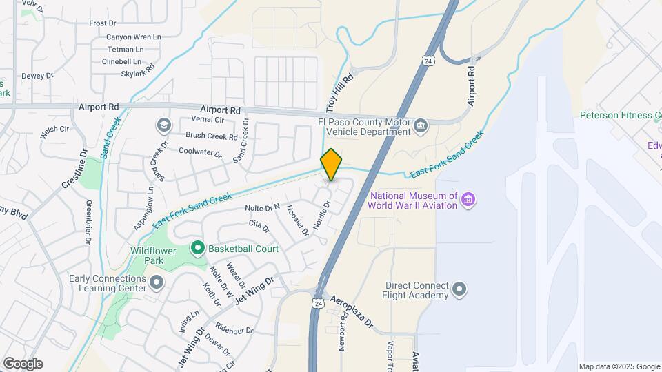 608 Hailey Glenn Vw Mapa y Detalles de la Ubicación