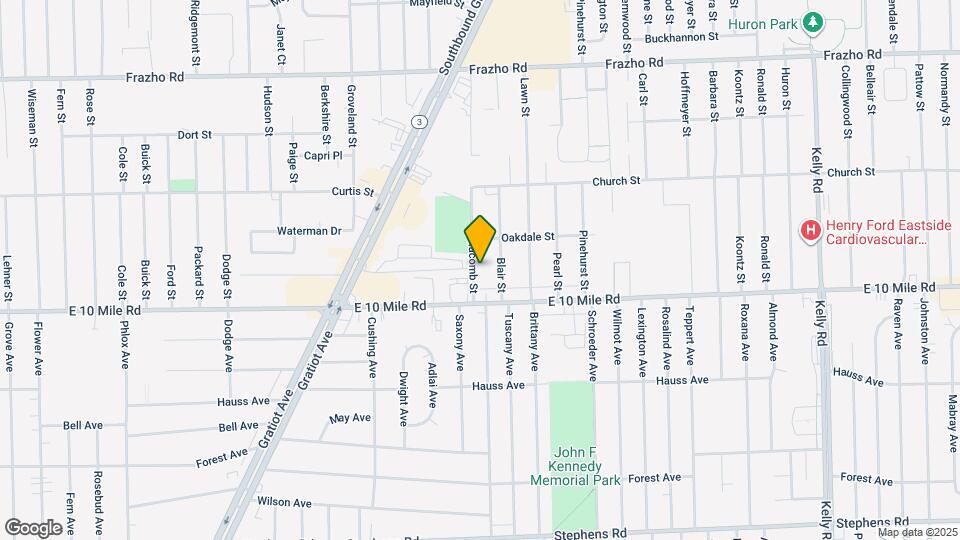 25142 Macomb St Mapa y Detalles de la Ubicación