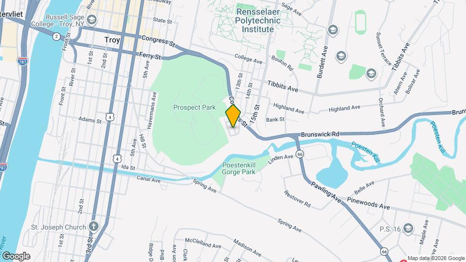 17 Walnut St, Unit / 1st Floor Map and Location Details