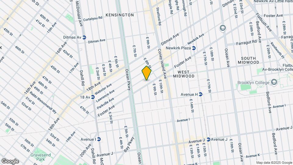 777 Foster Ave Mapa y Detalles de la Ubicación