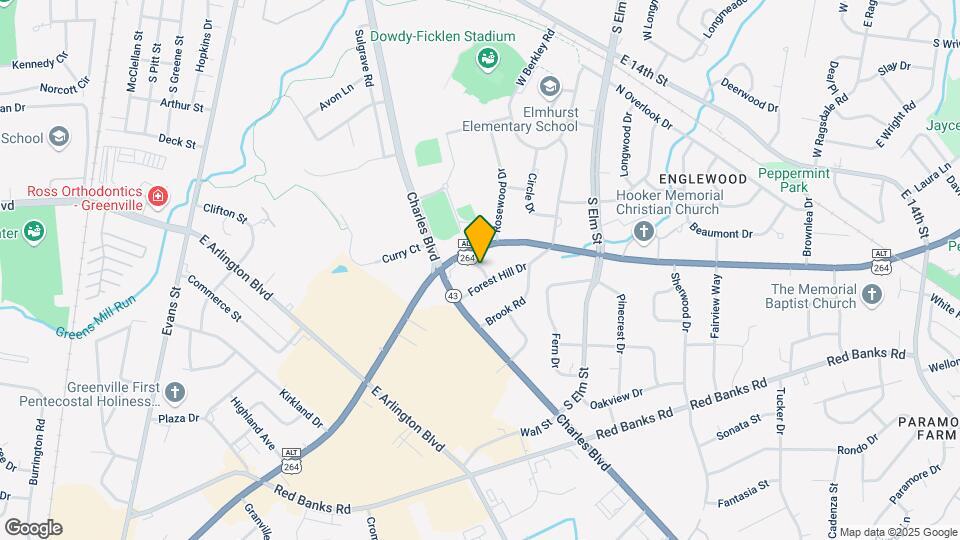 1903 Brook Rd Map and Location Details