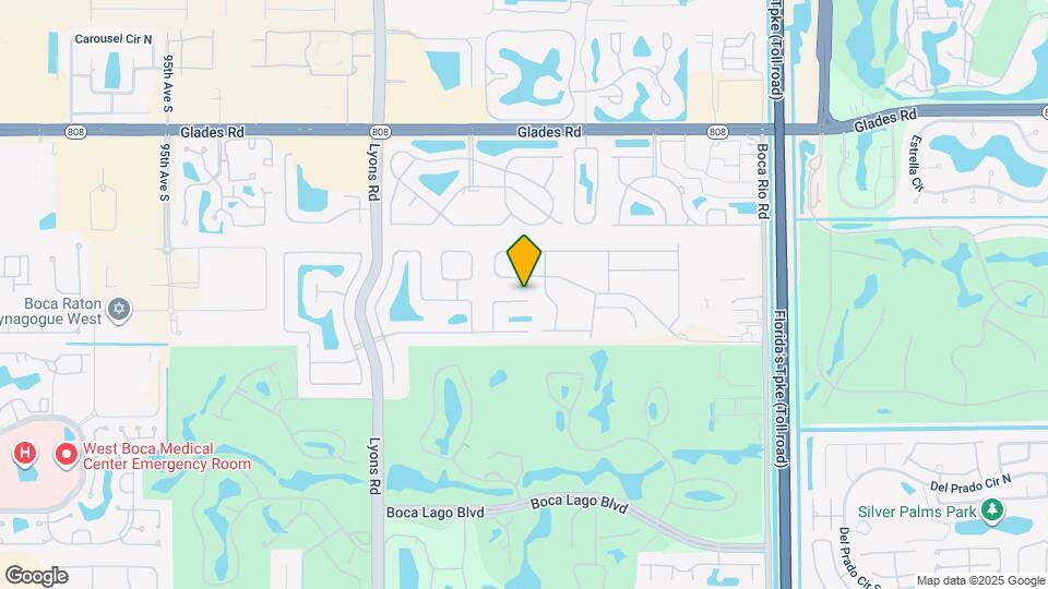 8633 Vista Del Boca Dr Map and Location Details