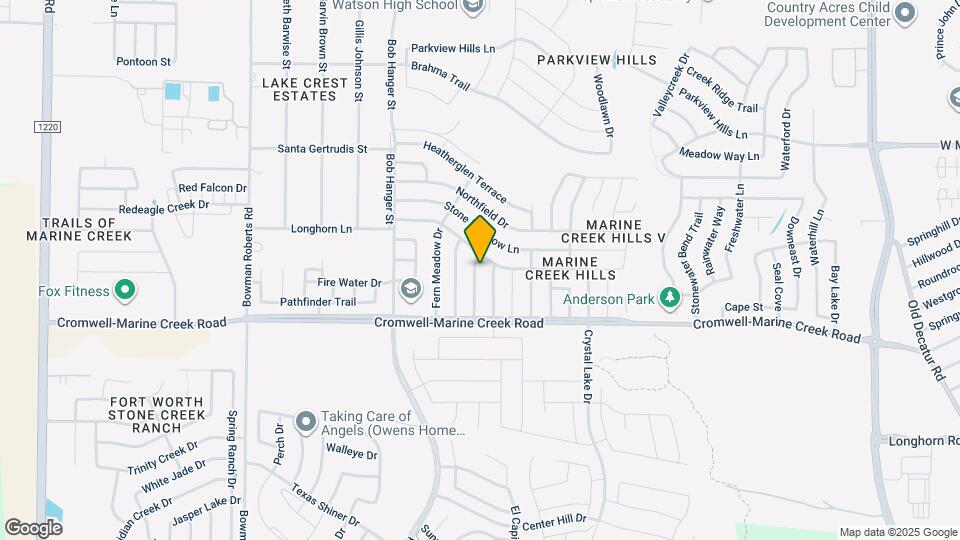 6412 Woodcreek Trail Mapa y Detalles de la Ubicación