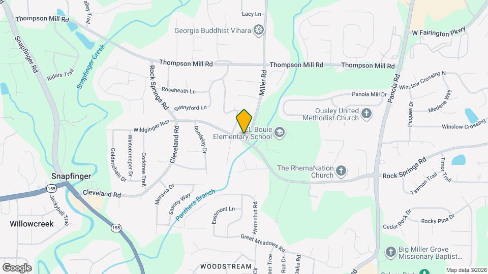 5058 Rock Springs Rd Map and Location Details