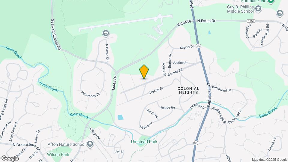 300 Barclay Rd Mapa y Detalles de la Ubicación