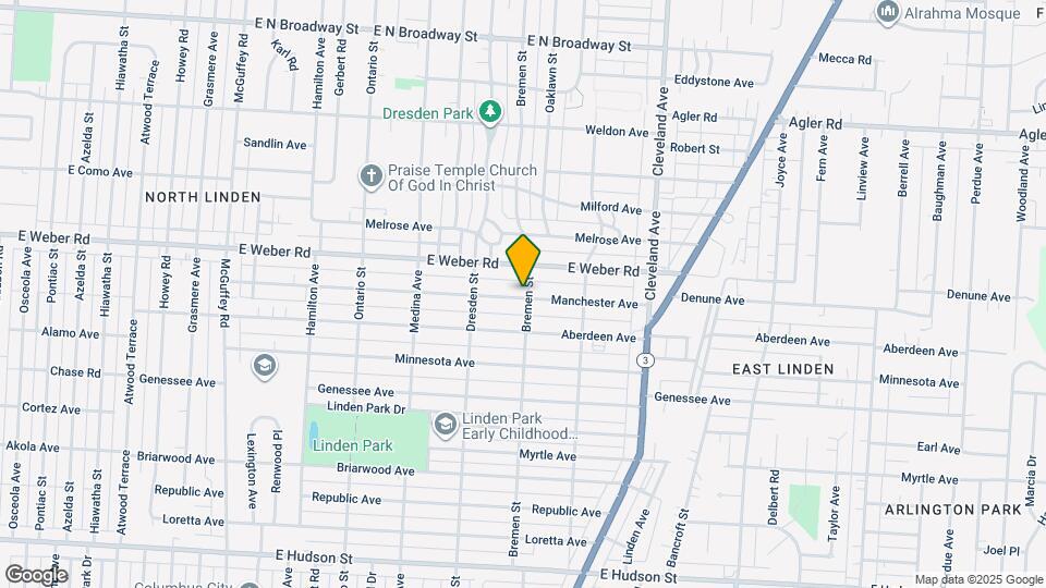 1552 Manchester Ave Map and Location Details