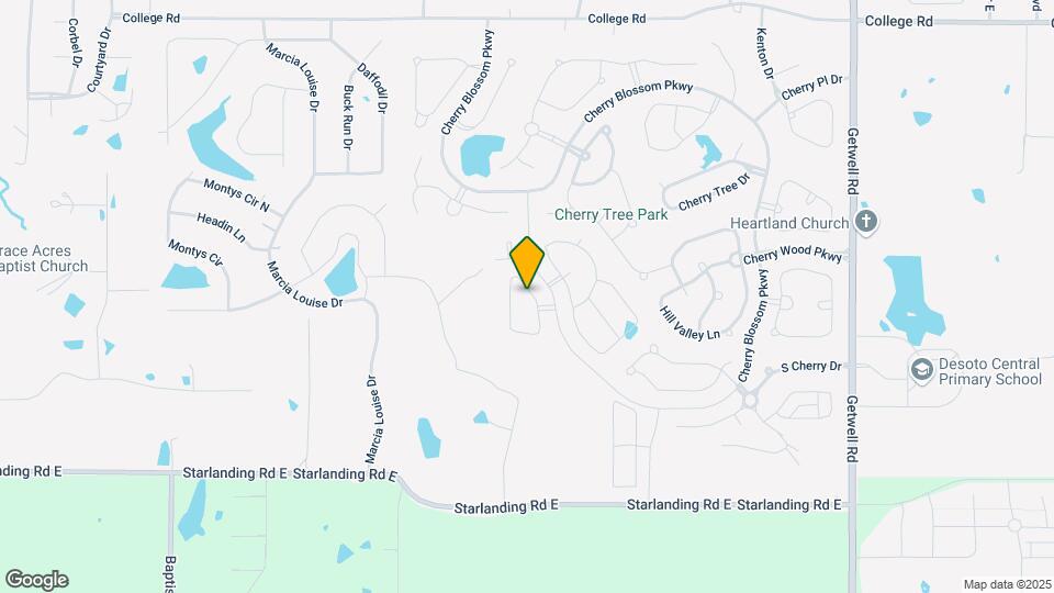 3383 Oodie Ln Map and Location Details