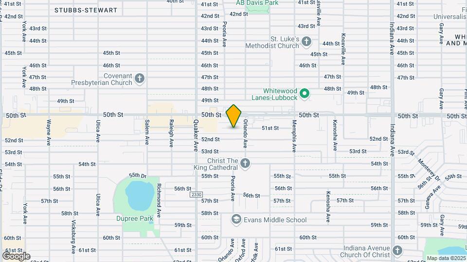 4209 51st St Map and Location Details