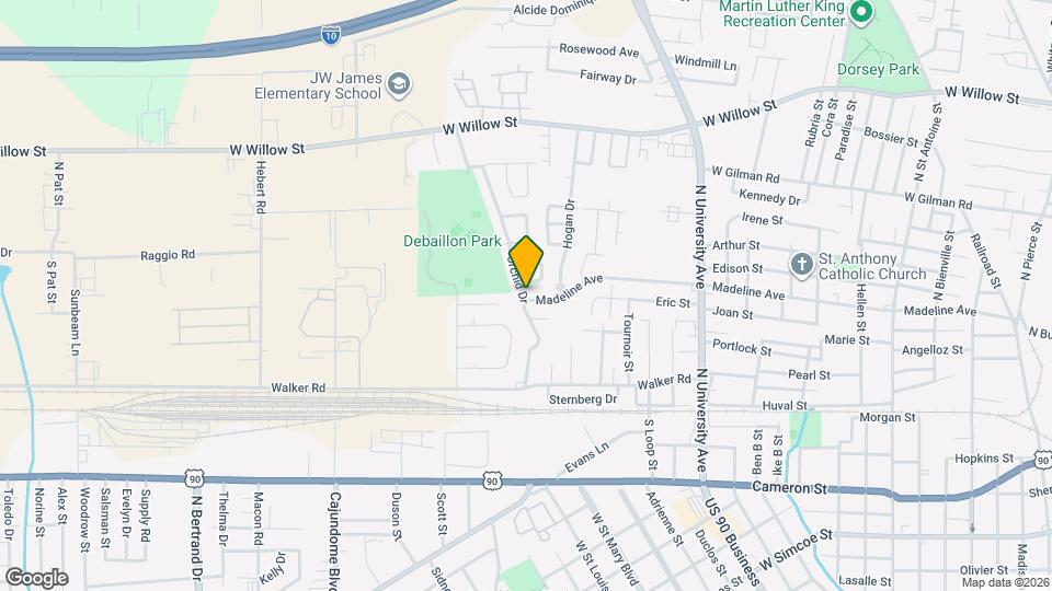 1140 Madeline Ave Map and Location Details