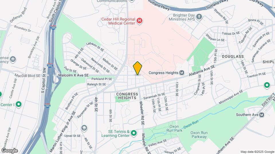 805 Malcolm X Ave SE Map and Location Details