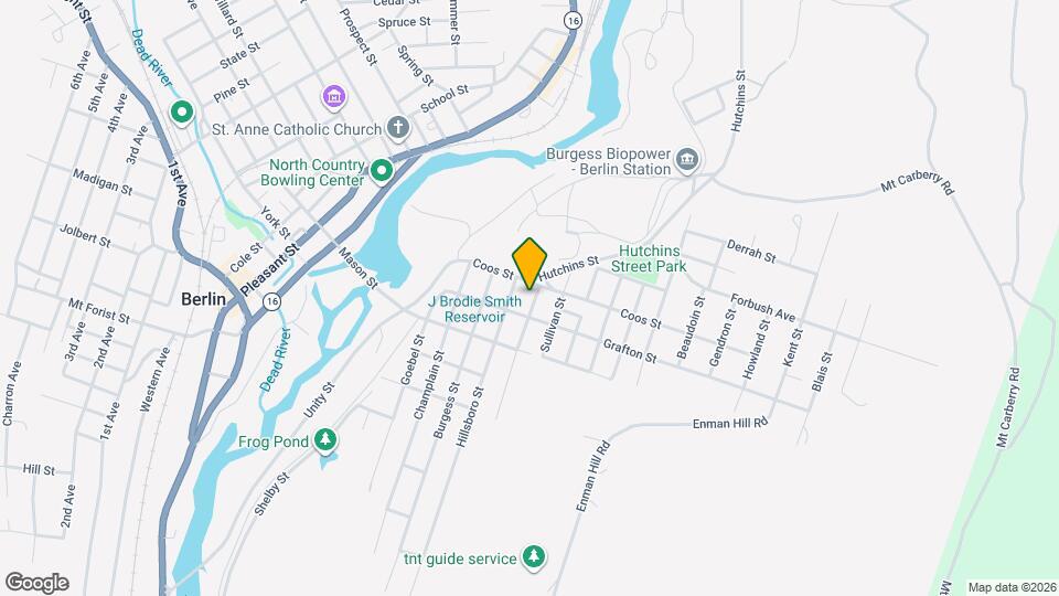 627 Rockingham St Mapa y Detalles de la Ubicación